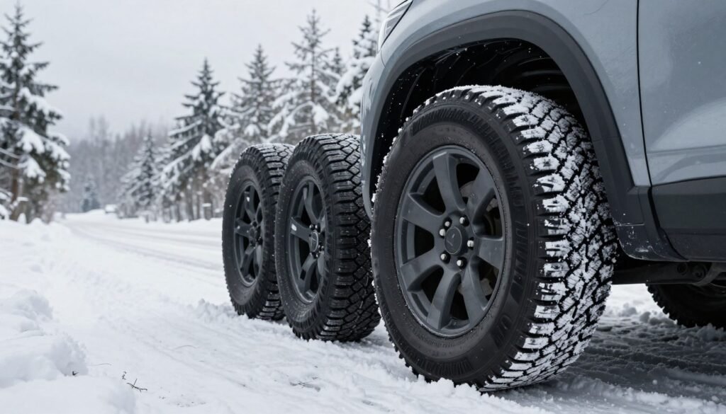 winter tires for trsction